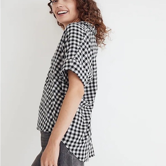 Swenson Popover Shirt in Double-Faced Gingham - Picture 2 of 9